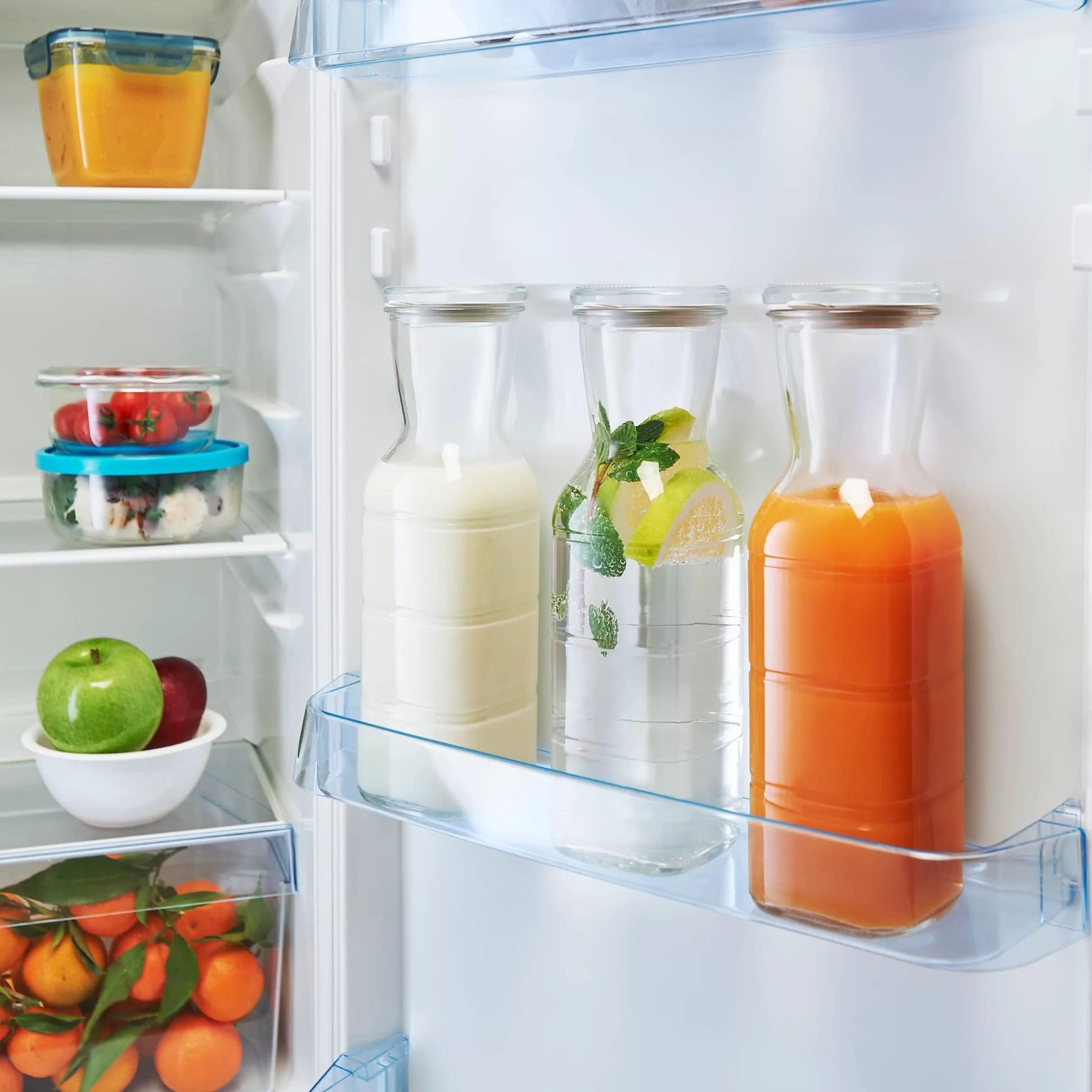 Diseño cuadrado de la Frigoverre Future que ahorra espacio en el refrigerador