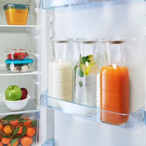Diseño cuadrado de la Frigoverre Future que ahorra espacio en el refrigerador