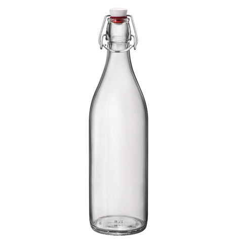 Bormioli Rocco Giara con tapa hermética para conservar jugos frescos.