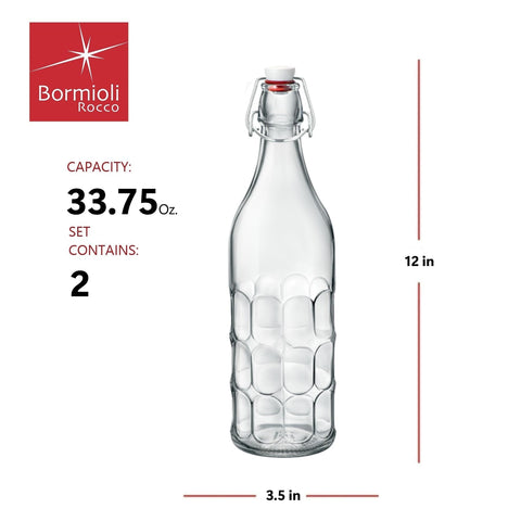 Almacenamiento seguro de aceites y vinagres con tapa hermética