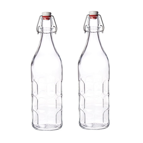 Botellas Bormioli Rocco Moresca con cierre de giro para conservar aceites