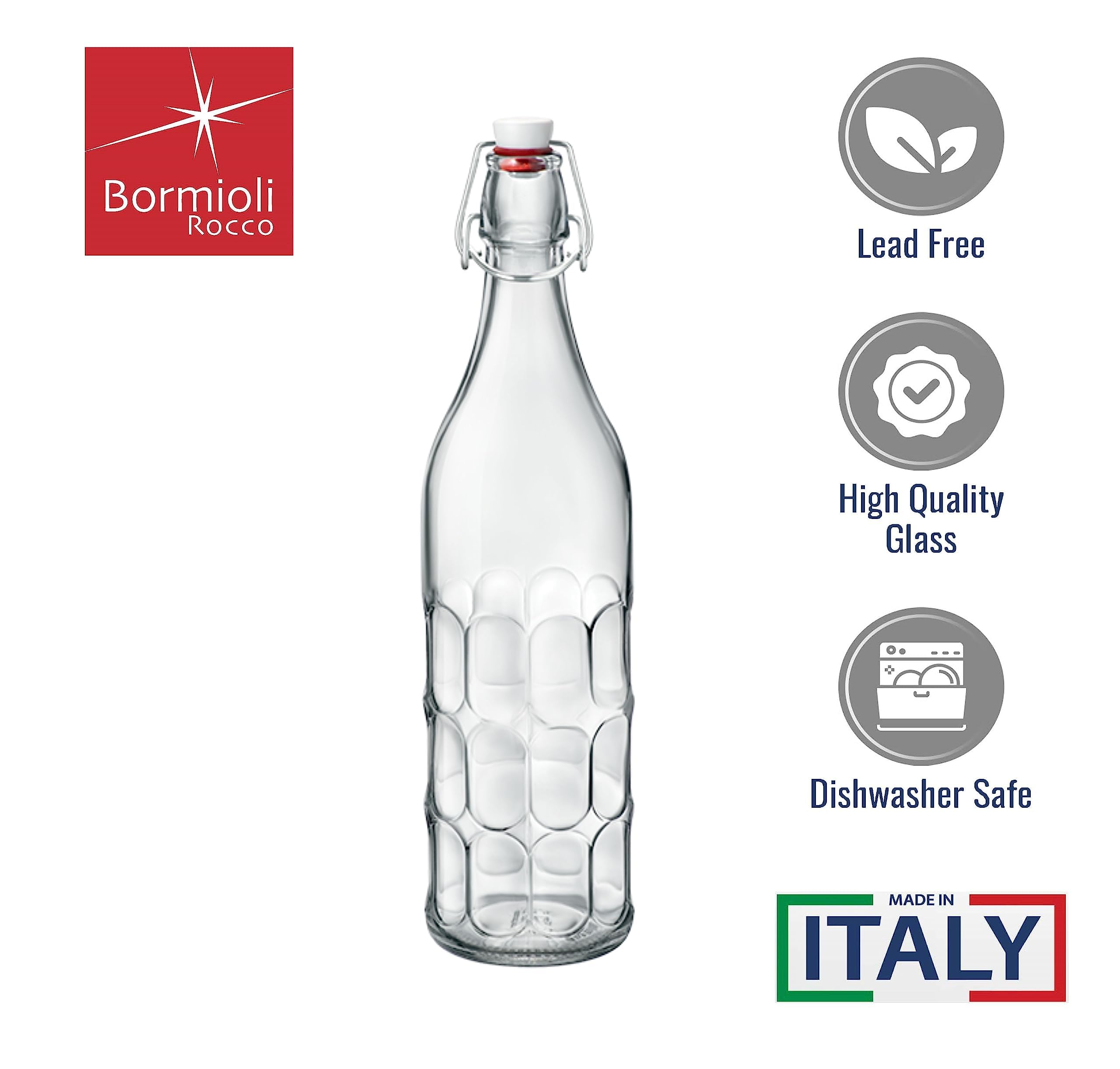 Vidrio transparente y elegante para exhibir bebidas y dressings