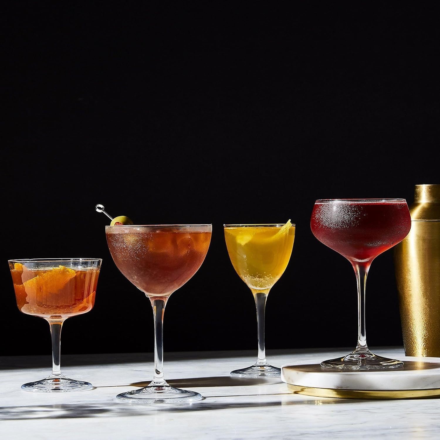 Uso en casa o bar, compatibles con otras copas.