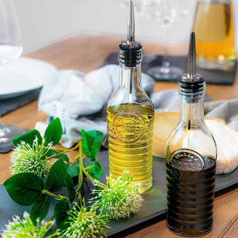 Officina 1825: conjunto de 2 botellas para aceite y vinagre.
