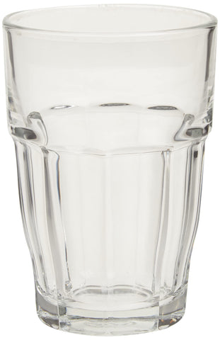 Vaso Rock Bar de Bormioli Rocco, vidrio para cocteles con hielo picado.