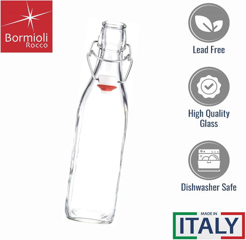 Bormioli Rocco Swing detalle del anillo metálico duradero