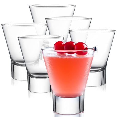 Vaso aperitivo Ypsilon de Bormioli Rocco, diseño elegante y capacidad de 8,5 onzas.