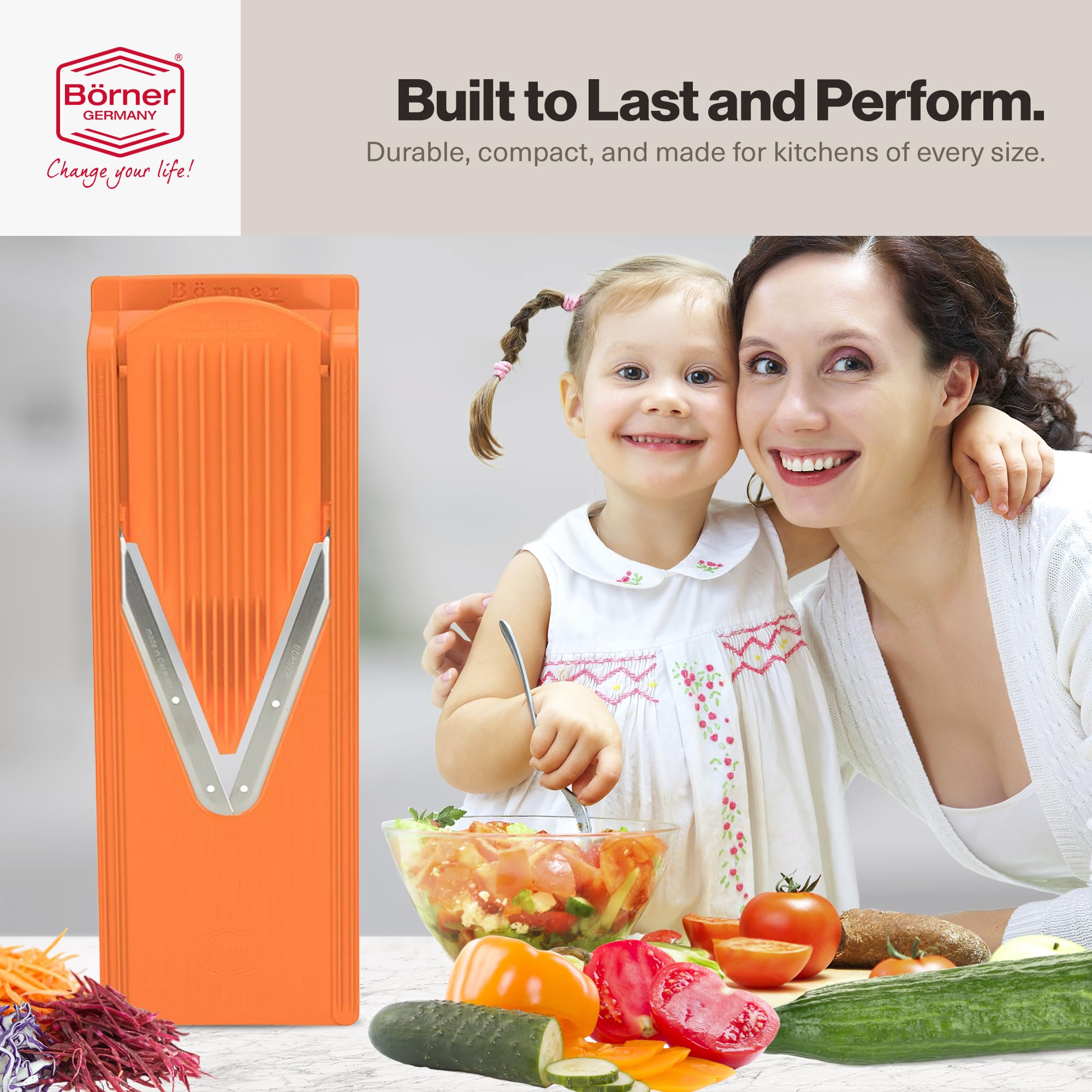 Börner V-Slicer Plus Set, calidad hecho en Alemania para la cocina