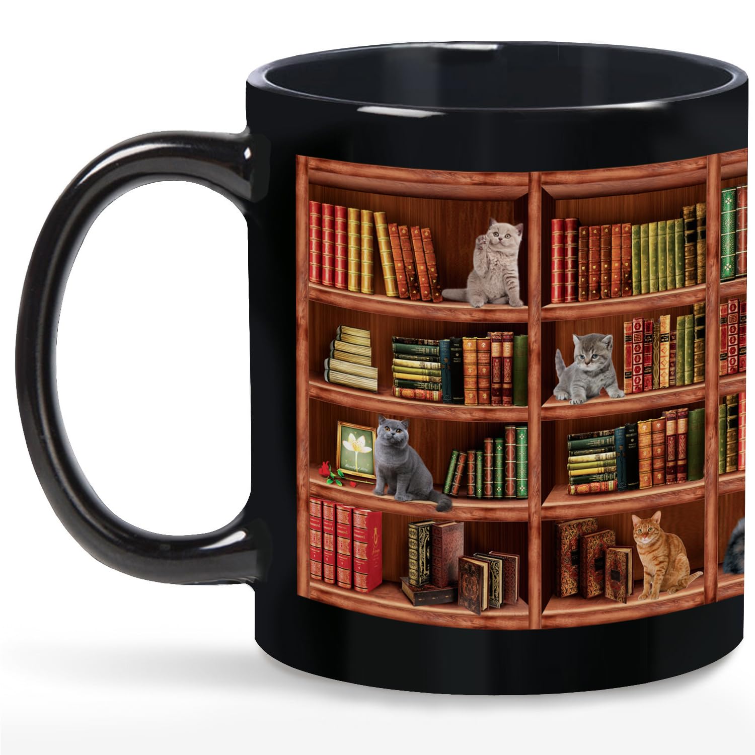BORULEEY Taza regalo para momentos de lectura, detalle tierno para amantes de libros.