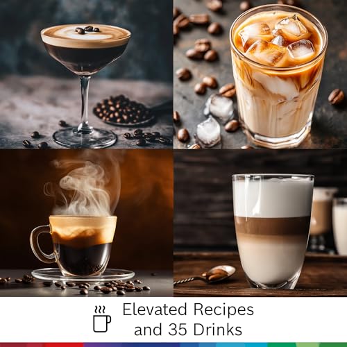 Bosch VeroCafe con control vía app Home Connect permite preparación a distancia.