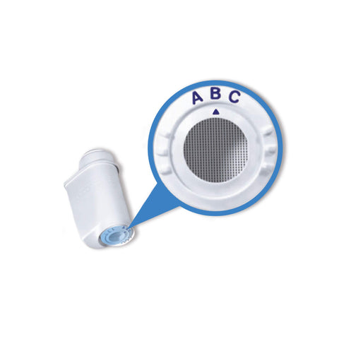 Ajuste de dureza del agua con el filtro TCZ7003 para mejor extracción.