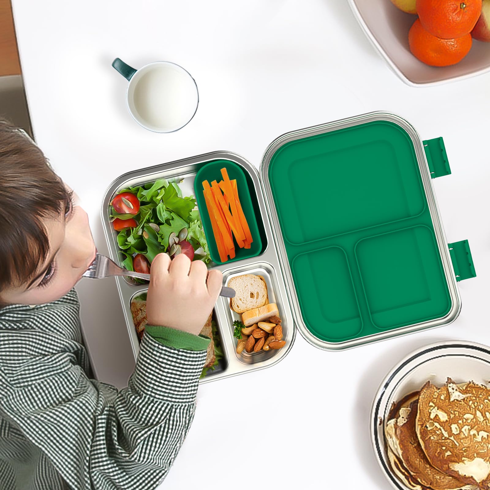 BOSEDSANG portátil y ligero para meriendas en escuela o viaje.