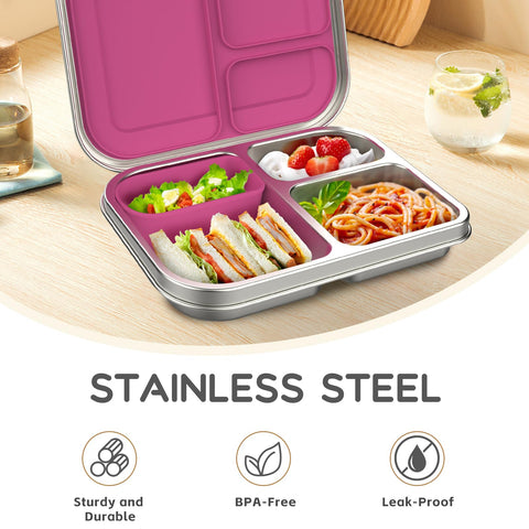 BOSEDSANG contenedor de silicona adicional para porciones flexibles.