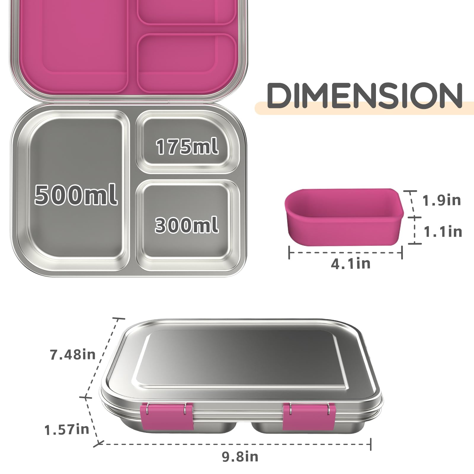 BOSEDSANG diseño seguro y sin BPA para niños.