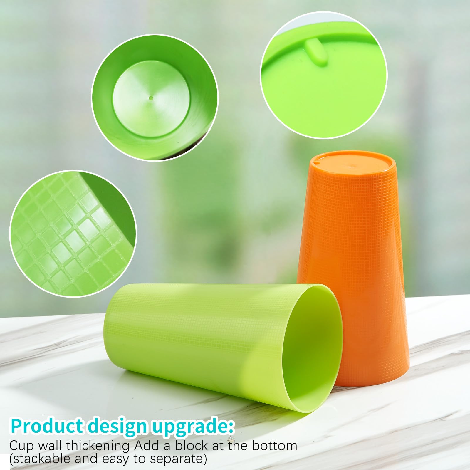 Vasos Boshangjia sin BPA 35 oz, seguridad al beber.