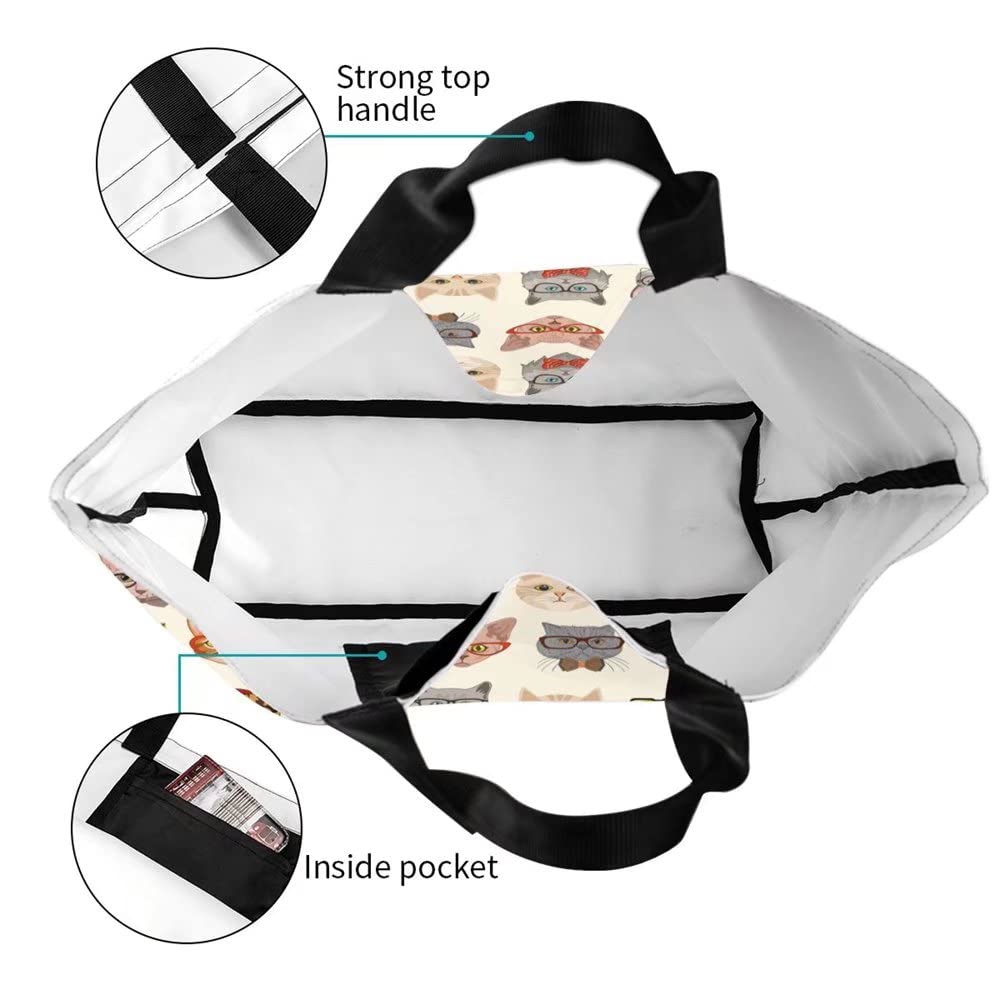 bolsa de compras de bositigo con gran capacidad, perfecto para objetos y compras