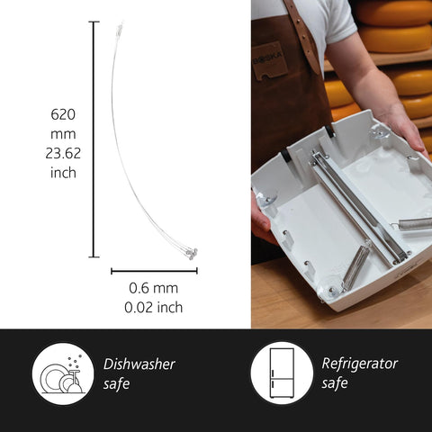 Empaque compacto para almacenar y mantener las piezas protegidas.