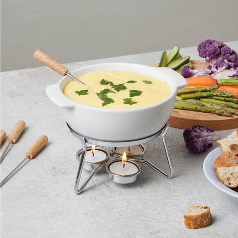 Boska fondue palillos para 4 comensales, fácil de compartir