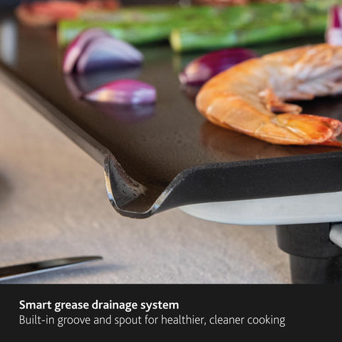 Boska Grilla Eléctrica Pro diseño compacto para cocinas pequeñas