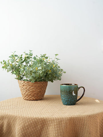 Taza Bosmarlin apta para microondas, ideal para recalentar bebidas.
