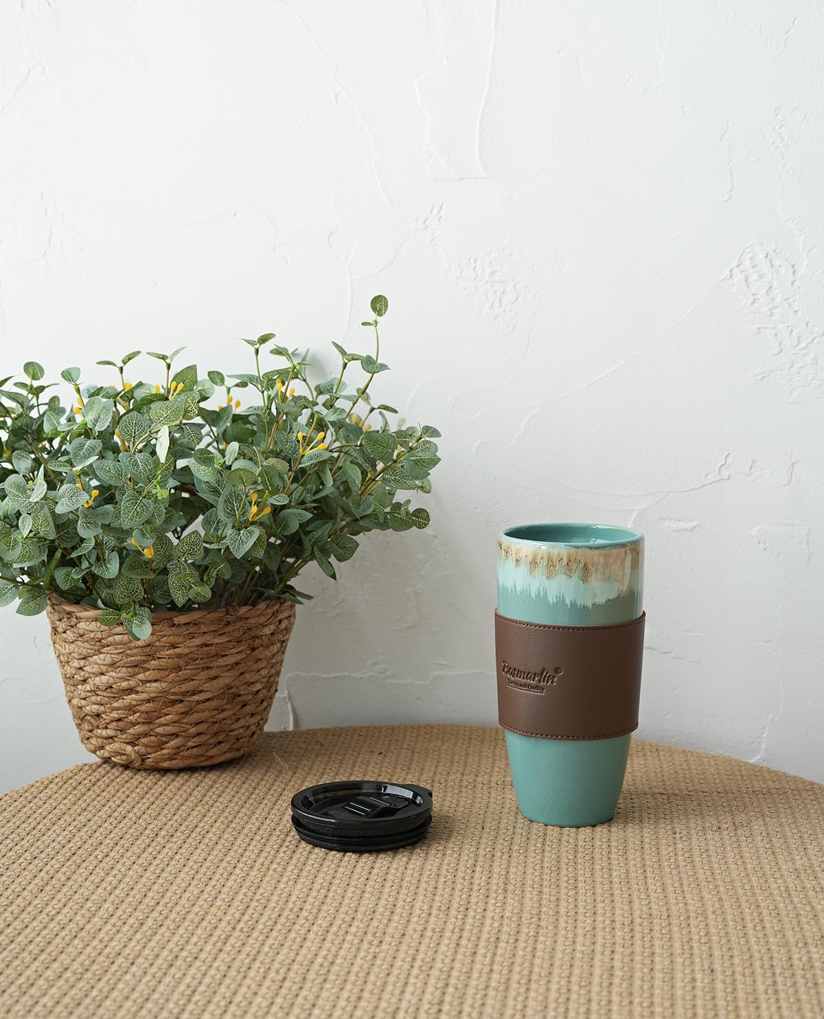 Bosmarlin glaseado reactivo único en cada taza