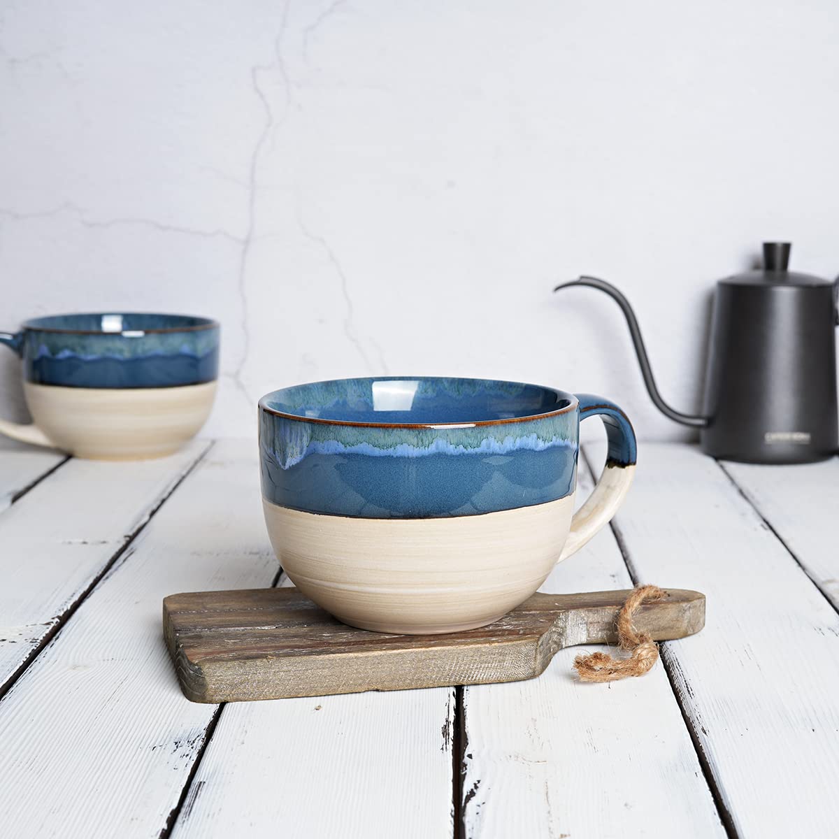 Tazas Bosmarlin aptas para lavavajillas y microondas para limpieza cómoda