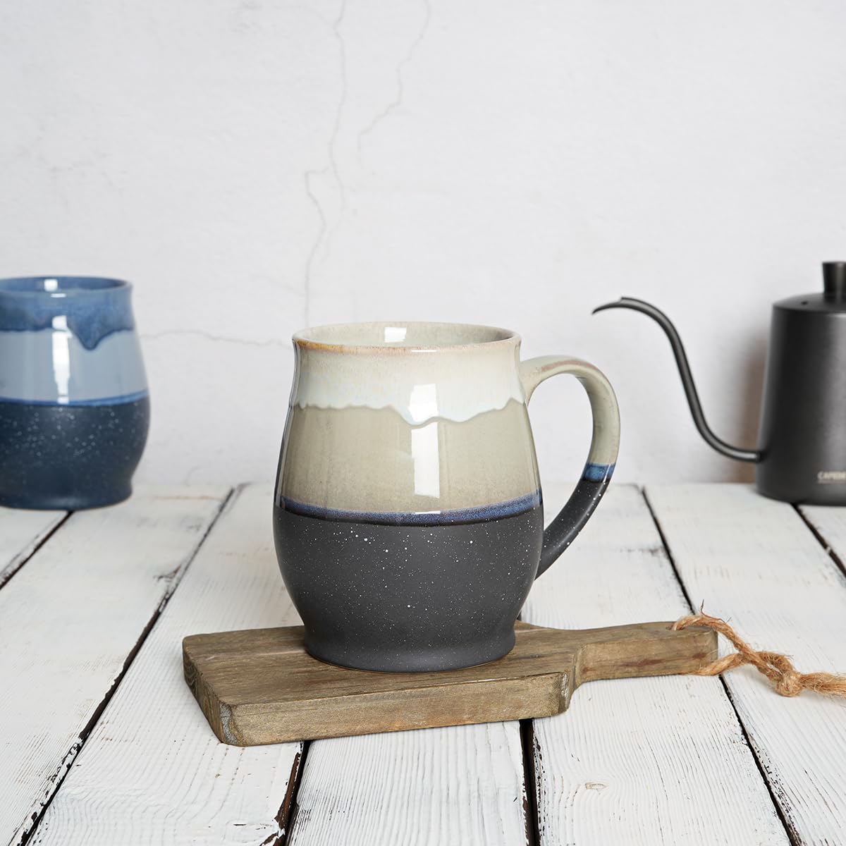 Bosmarlin taza apta lavavajillas y microondas, comodidad diaria sin complicaciones.
