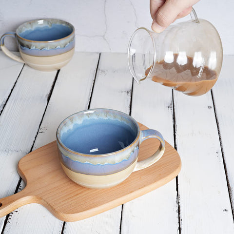 Bosmarlin: taza apta para microondas para calentar bebidas rápidamente.