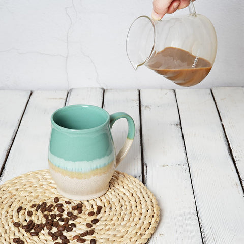 Bosmarlin acabado esmaltado reactivo, único en cada taza
