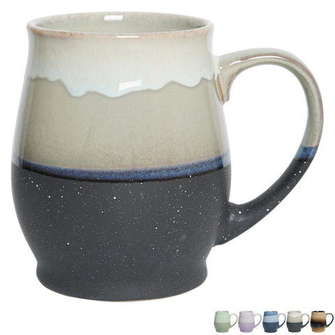 Bosmarlin taza cerámica grande 25oz, perfecta para café en la oficina.