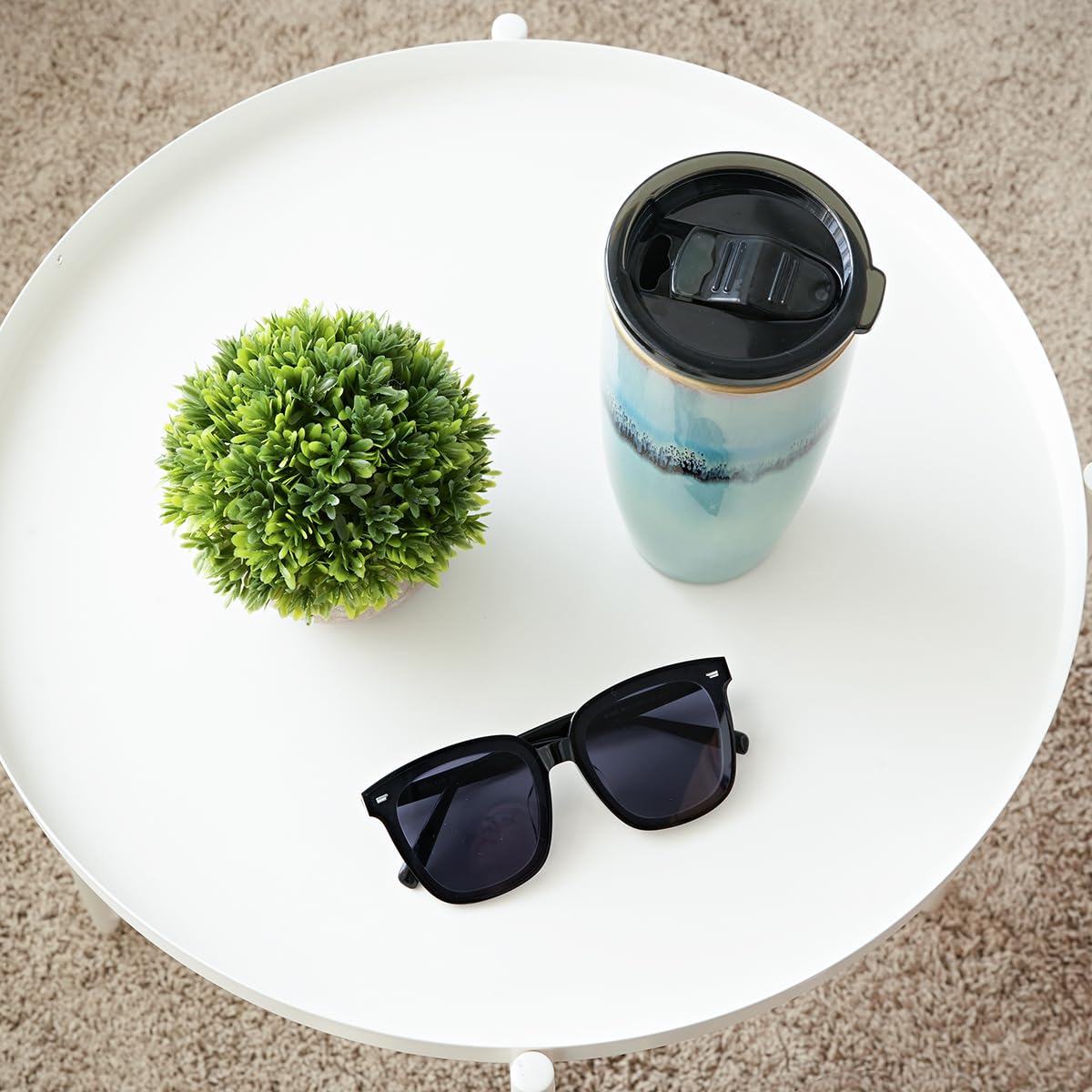 Bosmarlin Taza Trave con esmalte reactivo, acabado único y elegante.