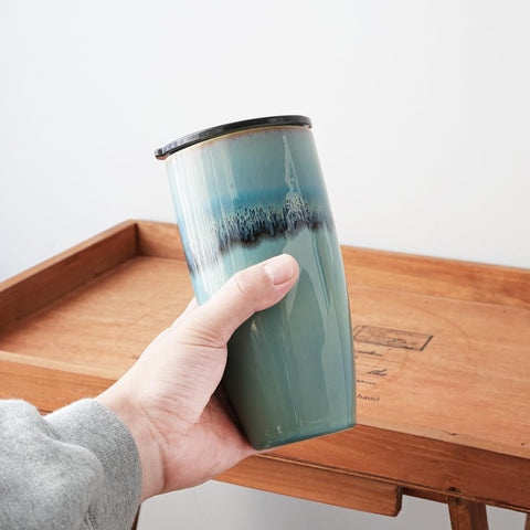 Bosmarlin Taza Trave para coche u oficina, movilidad y comodidad.