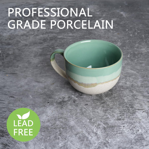 Bosmarlin Taza grande en cerámica para café, diseño cómodo y práctico.
