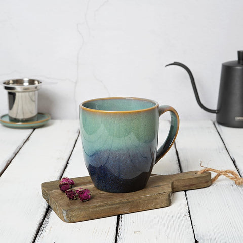 Infusor integrado en la taza Bosmarlin para filtrar hojas sueltas fácilmente.