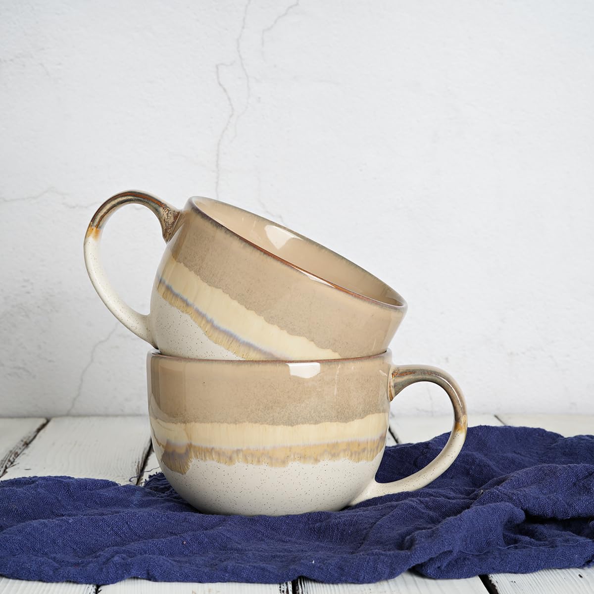 Taza Bosmarlin de uso diario para hogar u oficina, duradera.