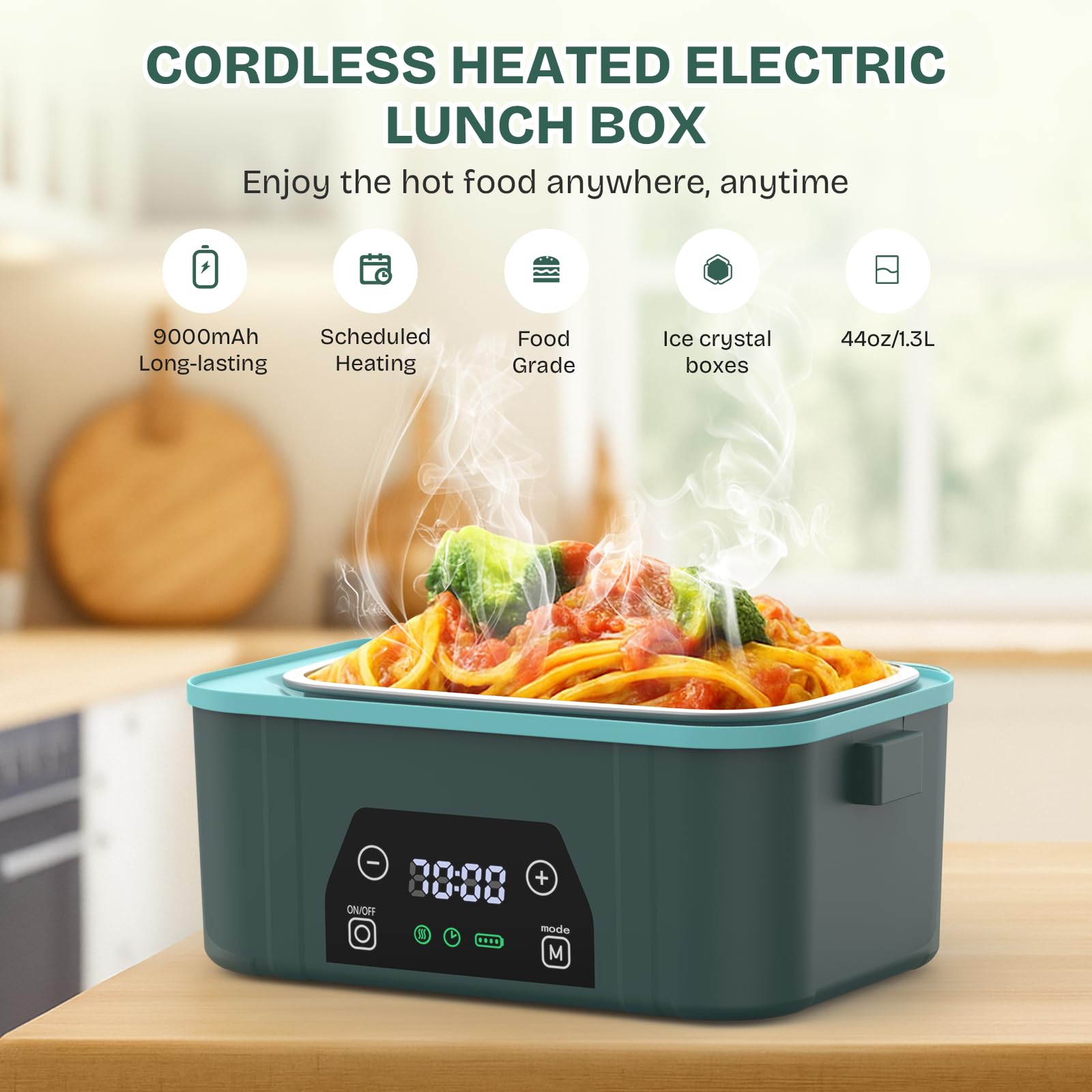 Bospewtse panel de control inteligente facilita el calentamiento con temporizador.