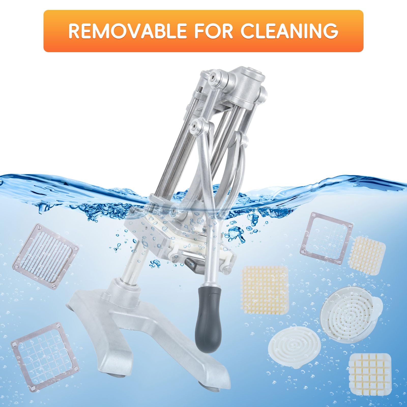 Dicer de alimentos en acero inoxidable BotaBay para cortar dados