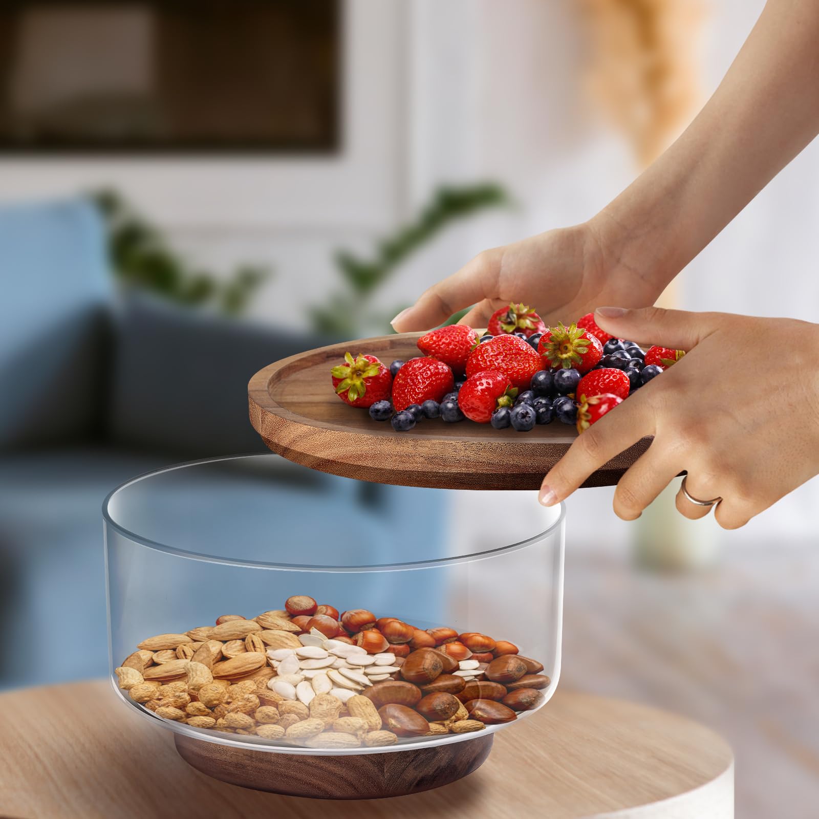 BOTOP ensaladas para familia y fiesta, presentación elegante.