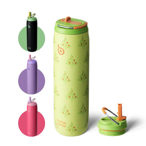 BOTTLE BOTTLE vaso aislado 32oz mantiene bebidas frías y templadas para entrenamientos.