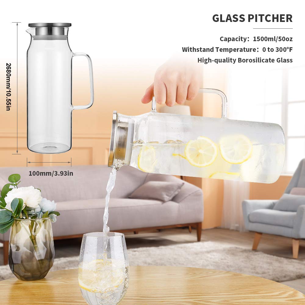 Dimensiones de la jarra BOTTLE BOTTLE, altura cercana a 26,8 cm