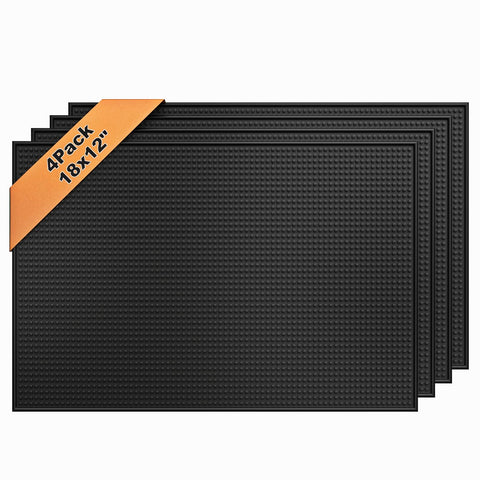 Botyboty tapete barra goma 18x12 negro protege superficies y derrames.