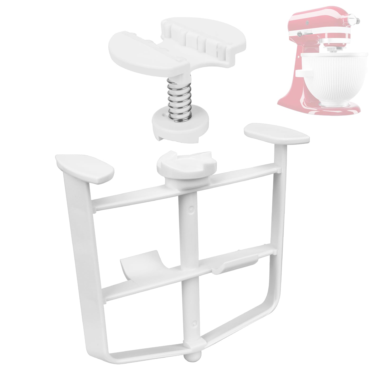 BOUYAO pala-mezcla helado para KitchenAid, ideal para helados cremosos en casa.