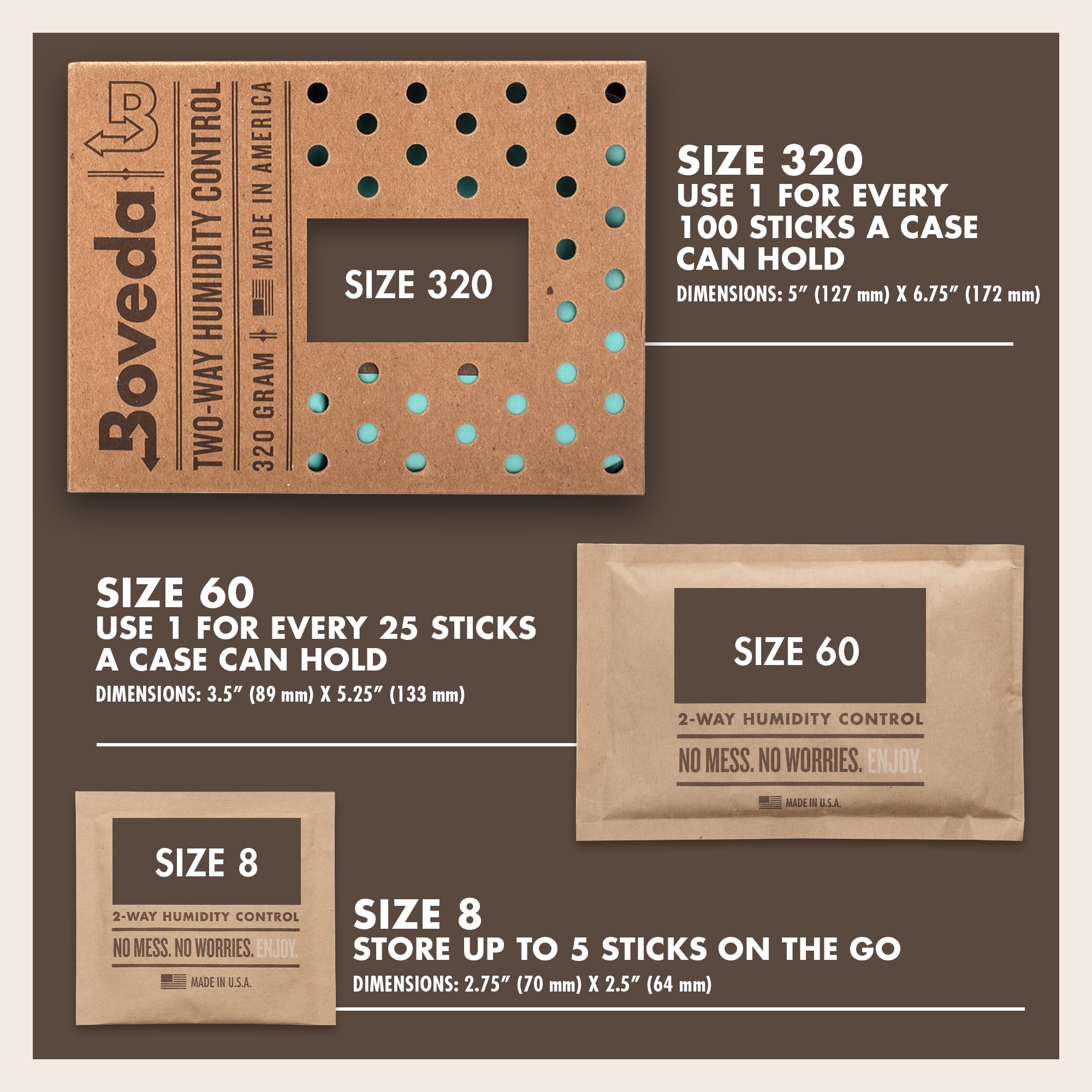 Boveda 69% absorbe y libera humedad para contenido fresco