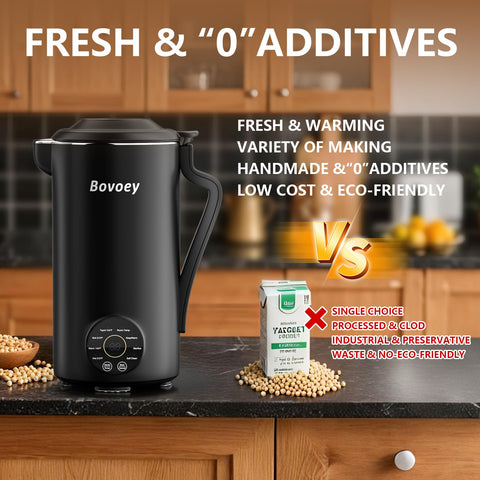 Bovoey: tanque de 1200 ml para leche vegetal fresca