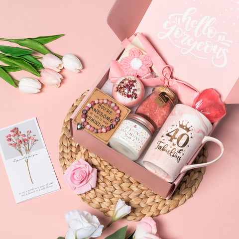 Caja regalo Boxchess para 40 años, lista para entregar