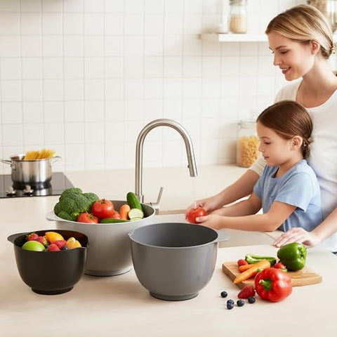BoxedHome tazones clásicos de 3,5 qt para uso diario.