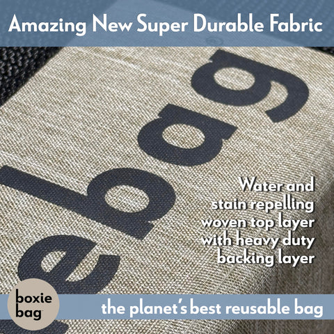 Boxiebag cierre de velcro doble tapa garantiza estabilidad al transportar