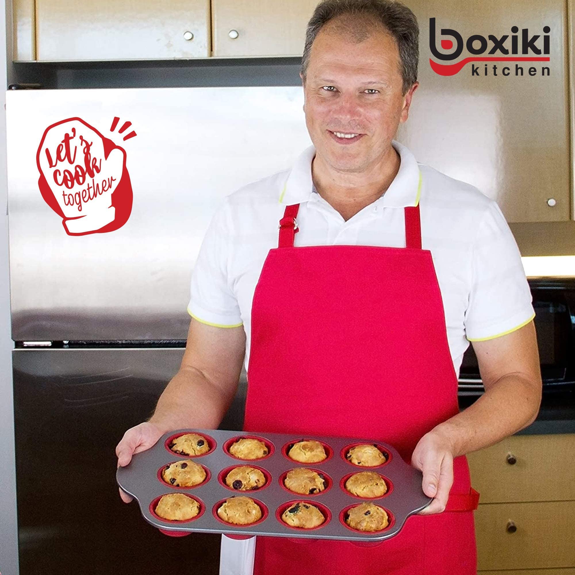 Boxiki Kitchen diseño ergonómico para hornear con control