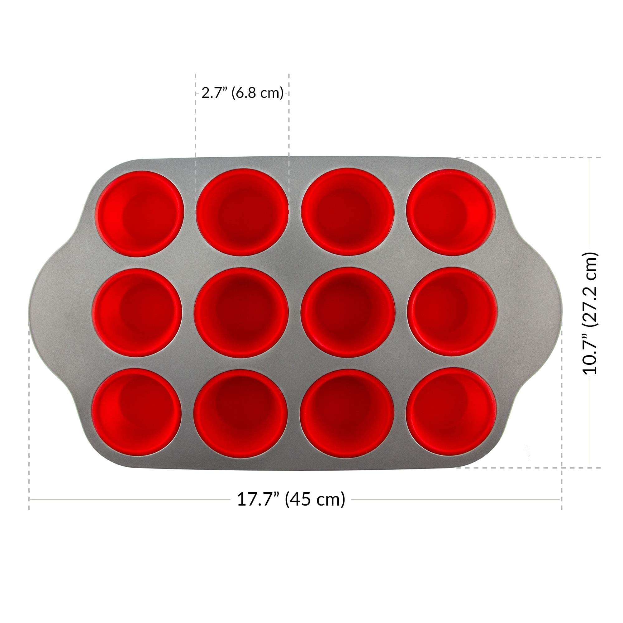Boxiki Kitchen silicona apta para horno y congelador, gran versatilidad