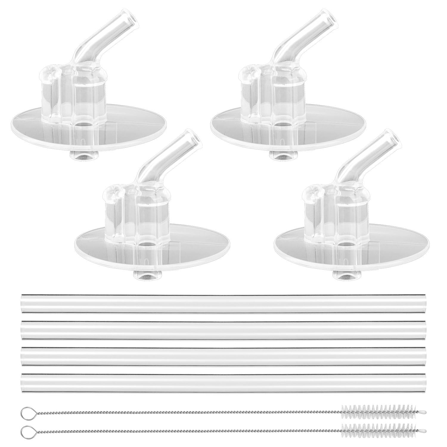 BOXOB pajillas transparentes para Thermos Funtainer, reemplazo rápido.